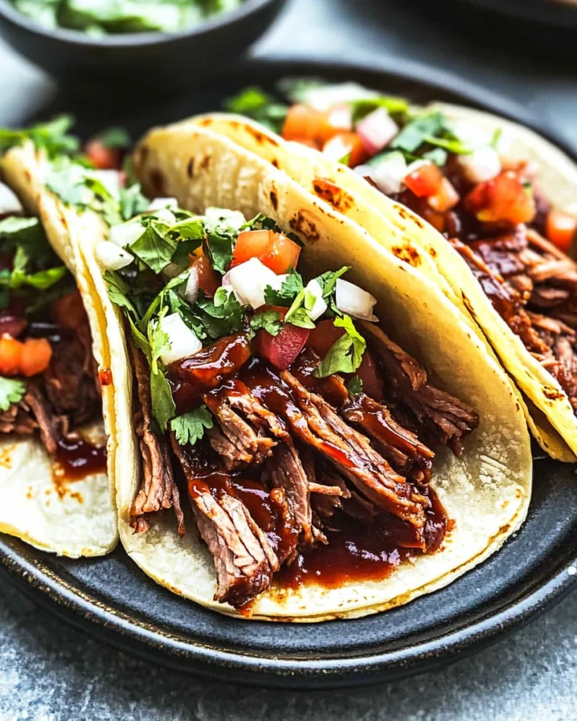 BBQ Beef Brisket Tacos