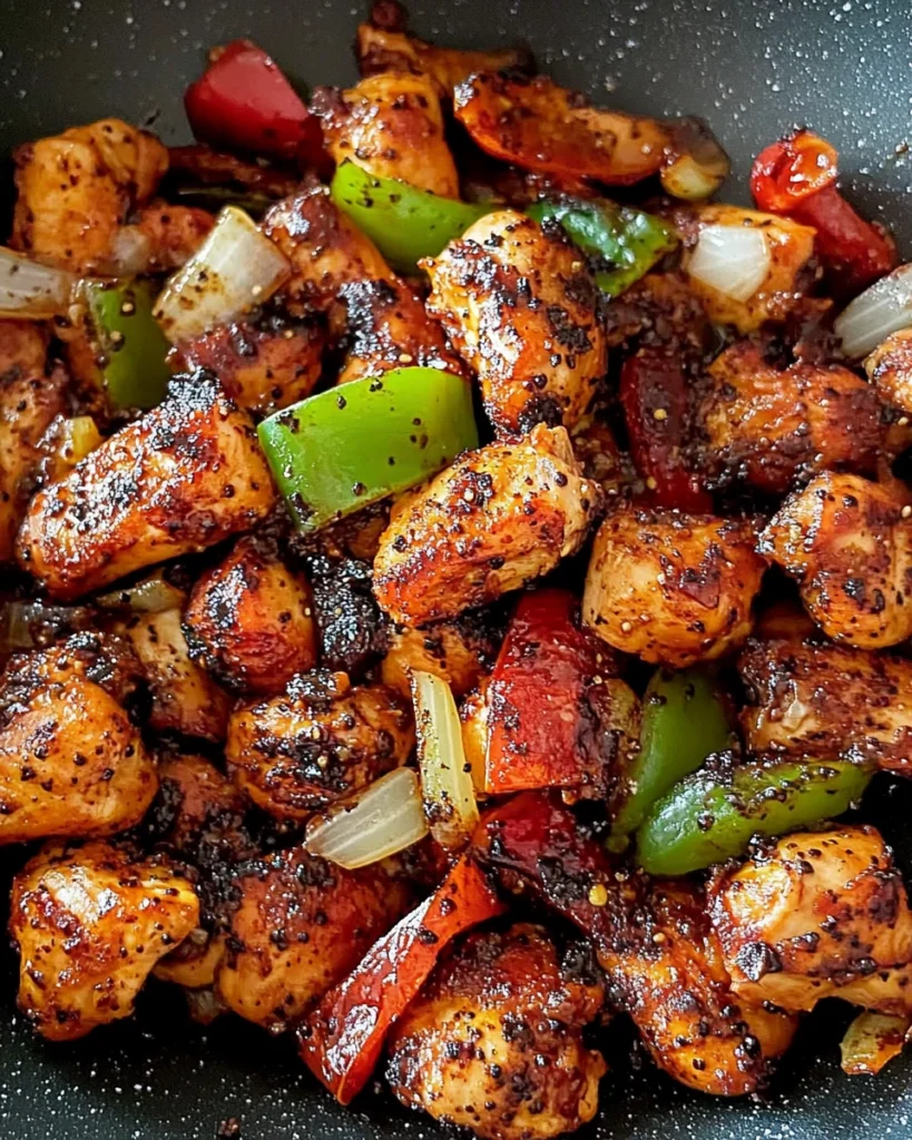 Black Pepper Chicken