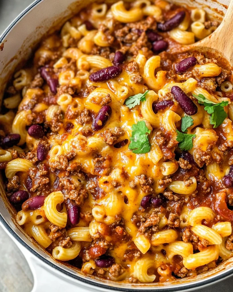 Chili Mac and Cheese