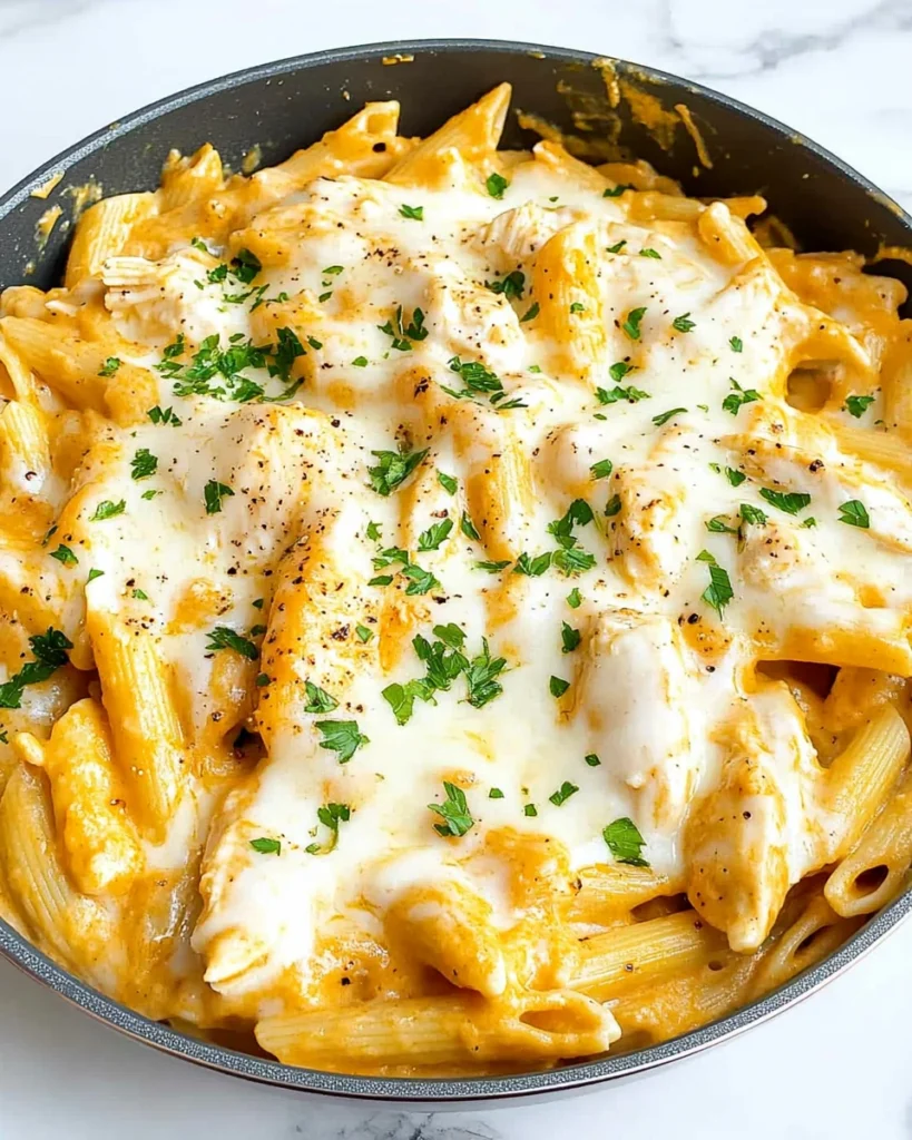 Creamy Cheesy Chicken Pasta