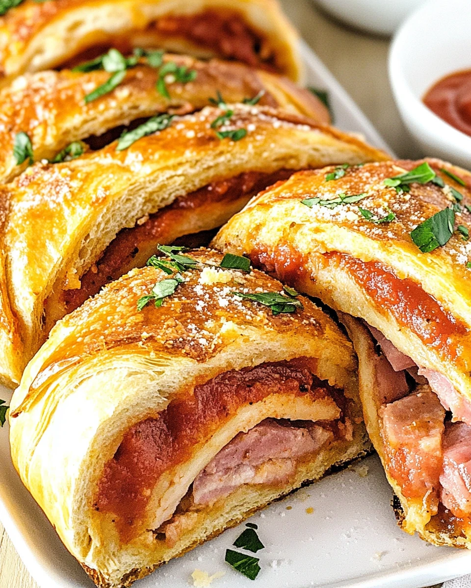 Delicious Italian Stromboli