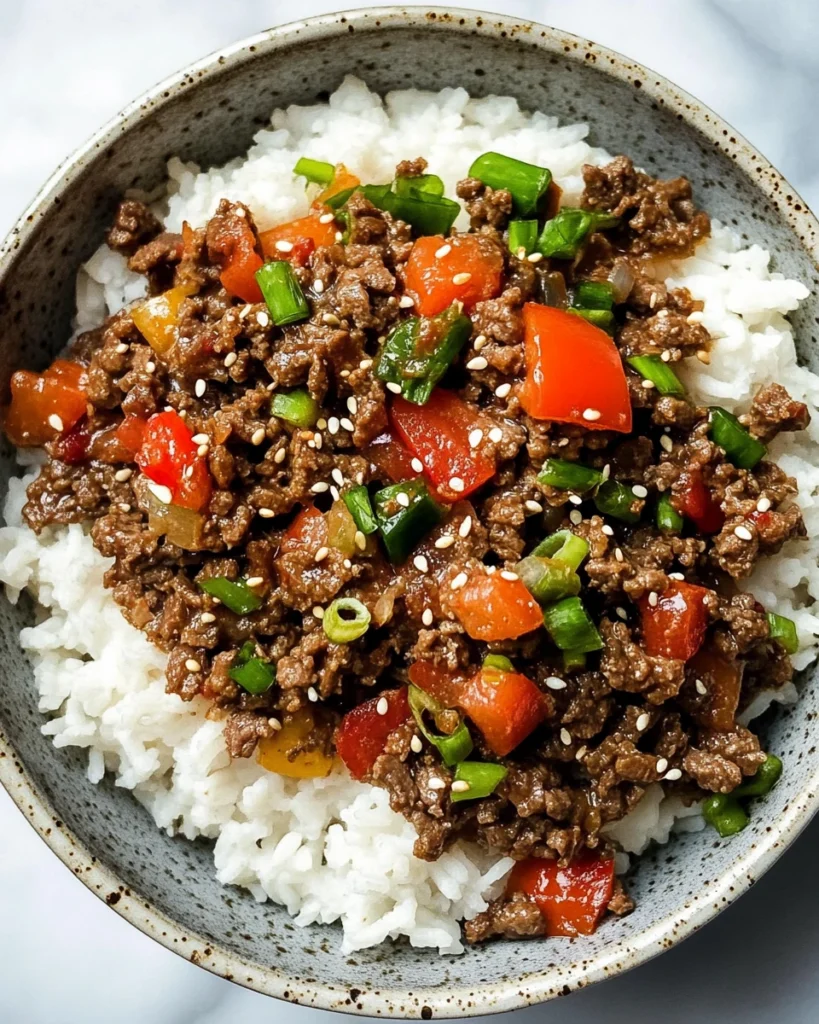 Easy Beef Bowls