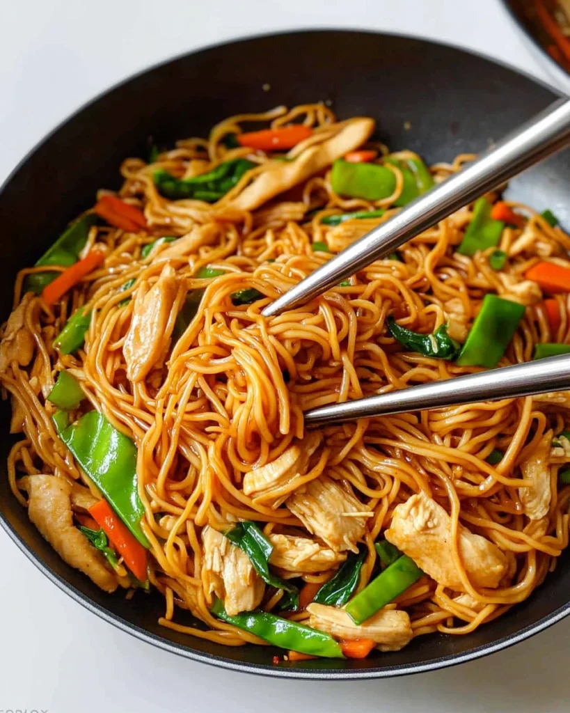 Easy Chicken Lo Mein