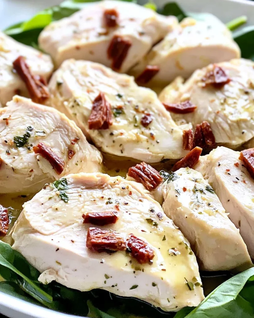 Easy Poached Chicken