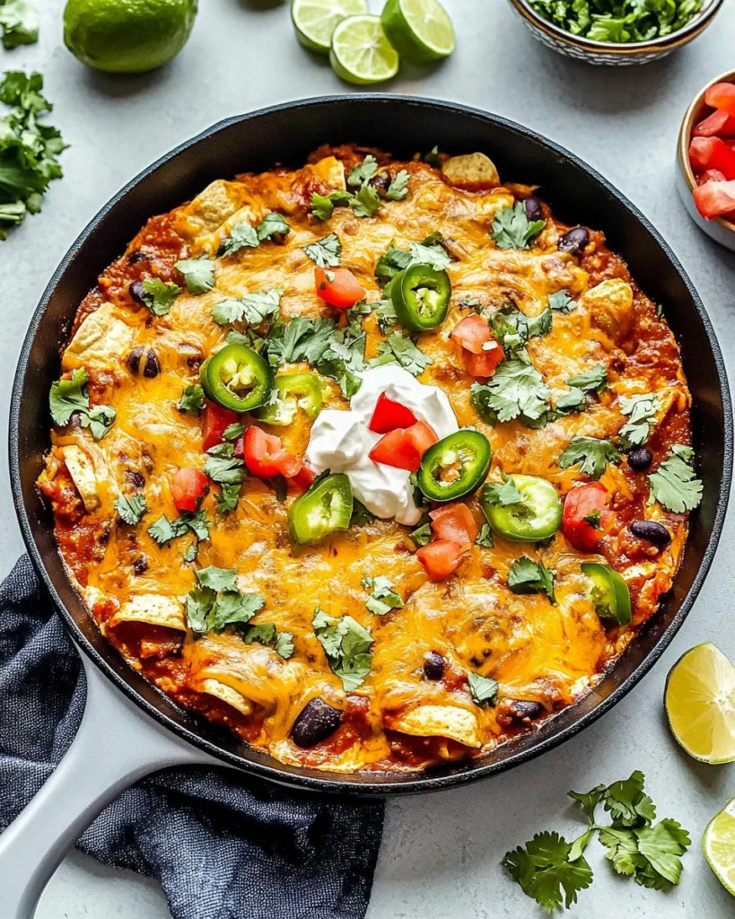 Healthy Enchilada Skillet