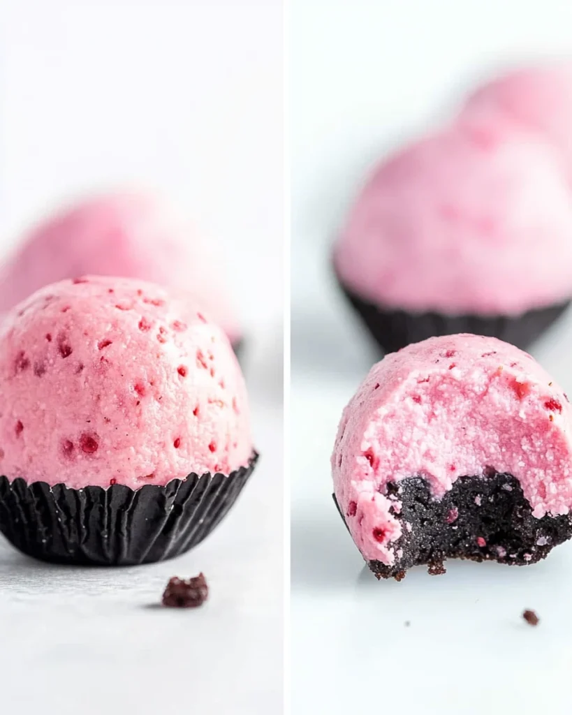 Keto Strawberry Cheesecake Fat Bombs