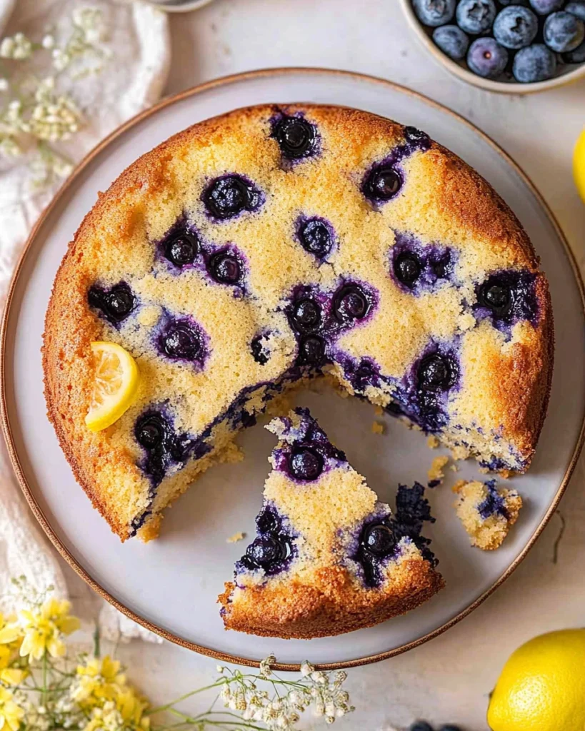 Lemon Blueberry Cake