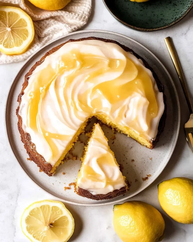Lemon Curd Cake