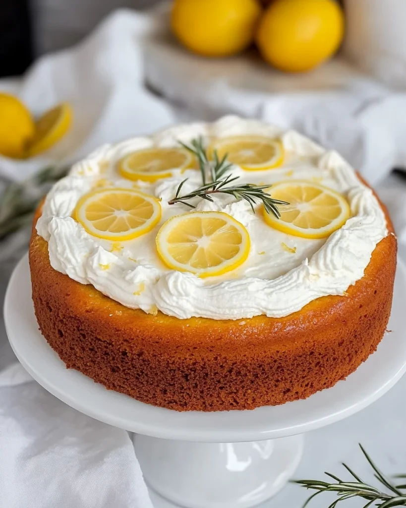 Lemon Olive Oil Cake