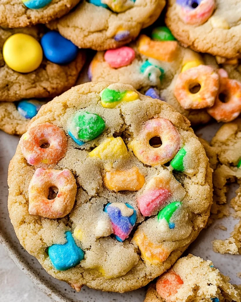 Lucky Charms Cookies