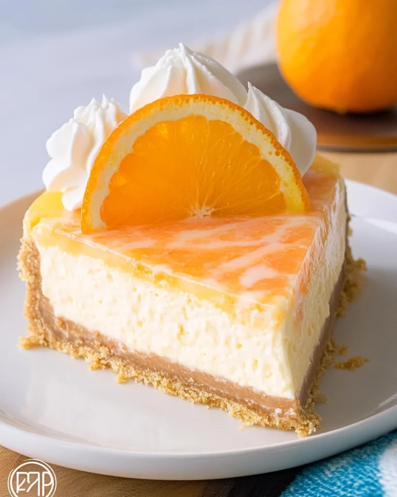 Orange Creamsicle Cheesecake