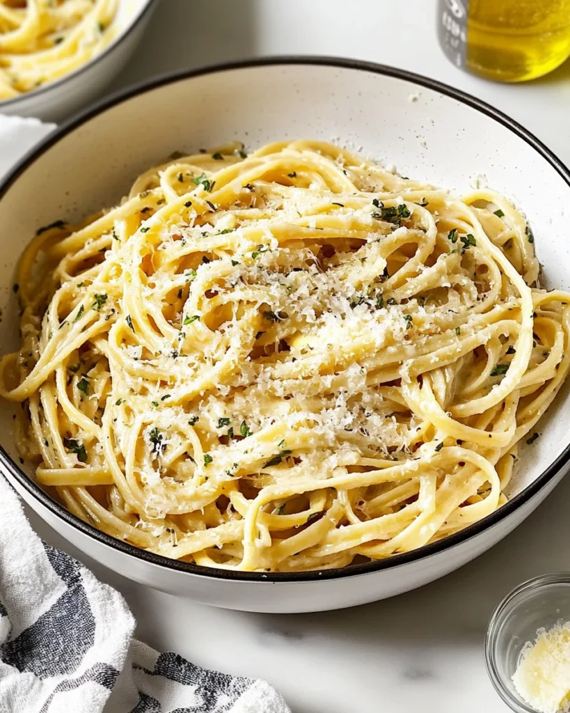 Pasta with Garlic Butter Sauce