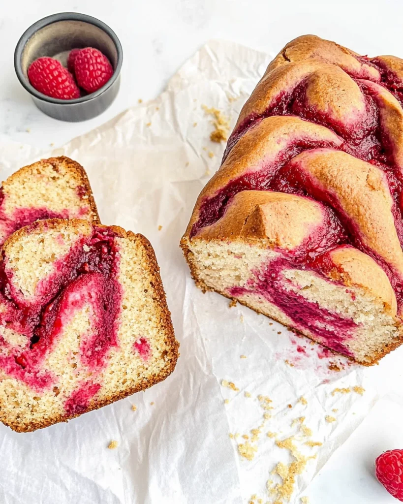 Raspberry Swirl Loaf
