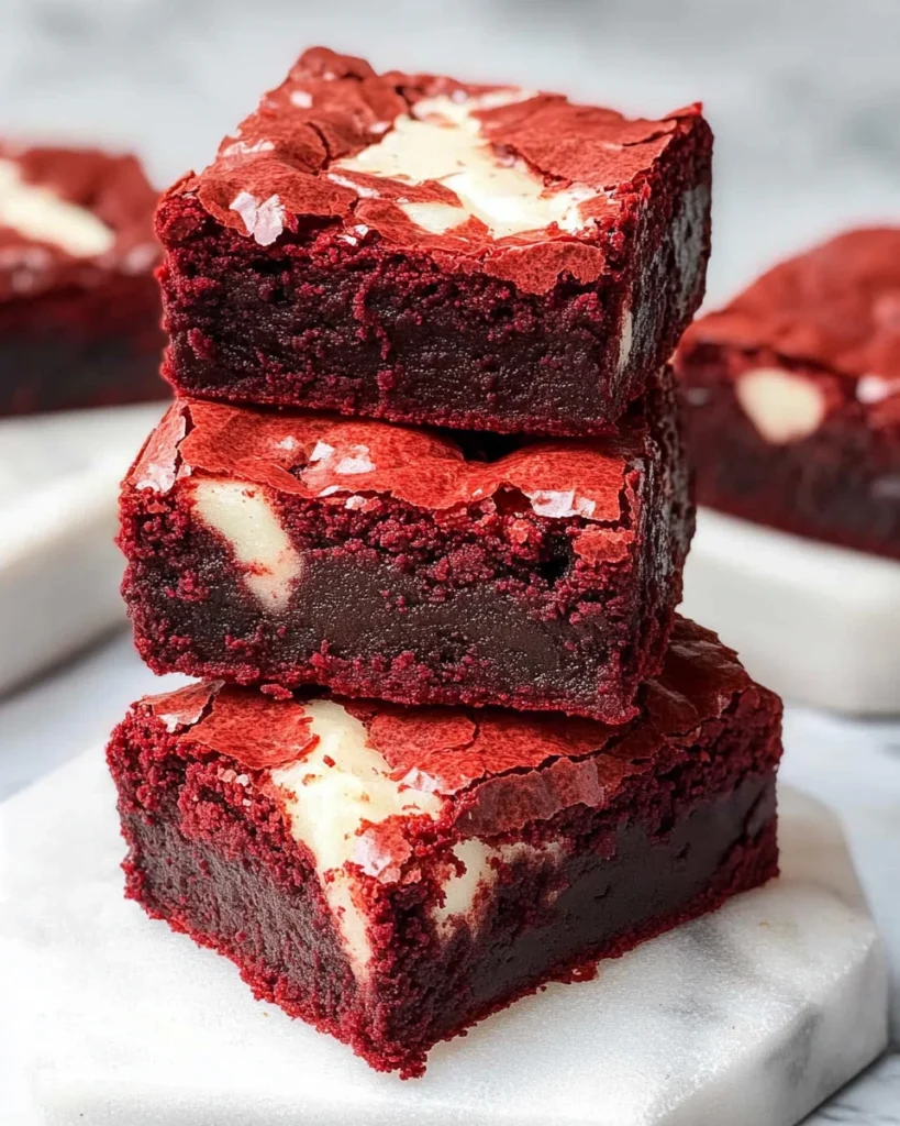 Red Velvet Brownies