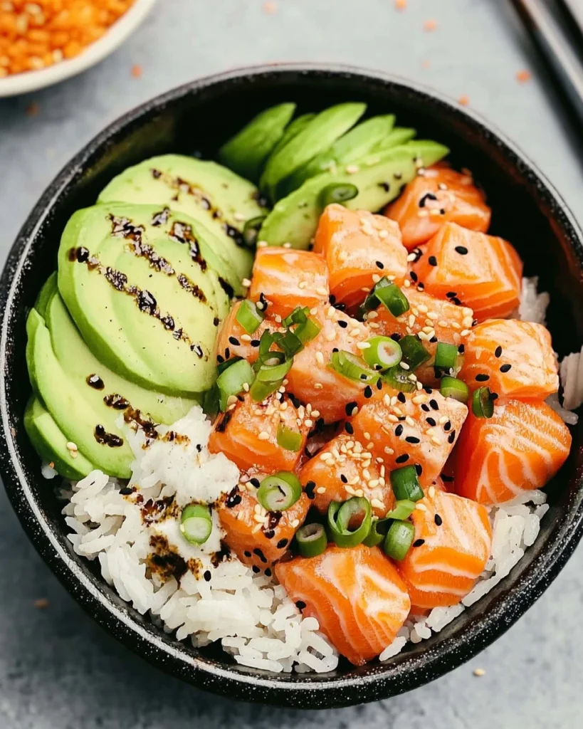 Salmon Rice Bowls