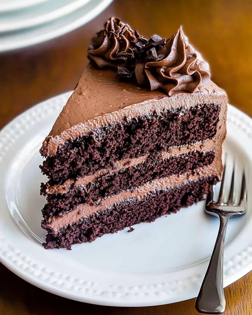 Triple Chocolate Cake