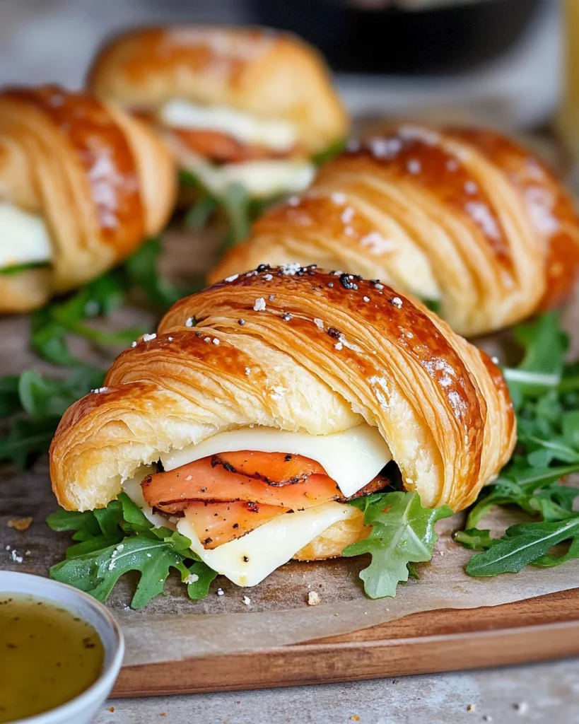 Turkey and Havarti Croissant Sandwich