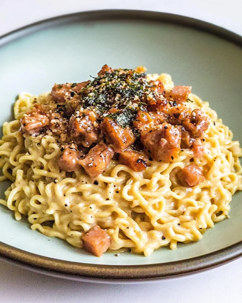 Vegan Ramen Carbonara