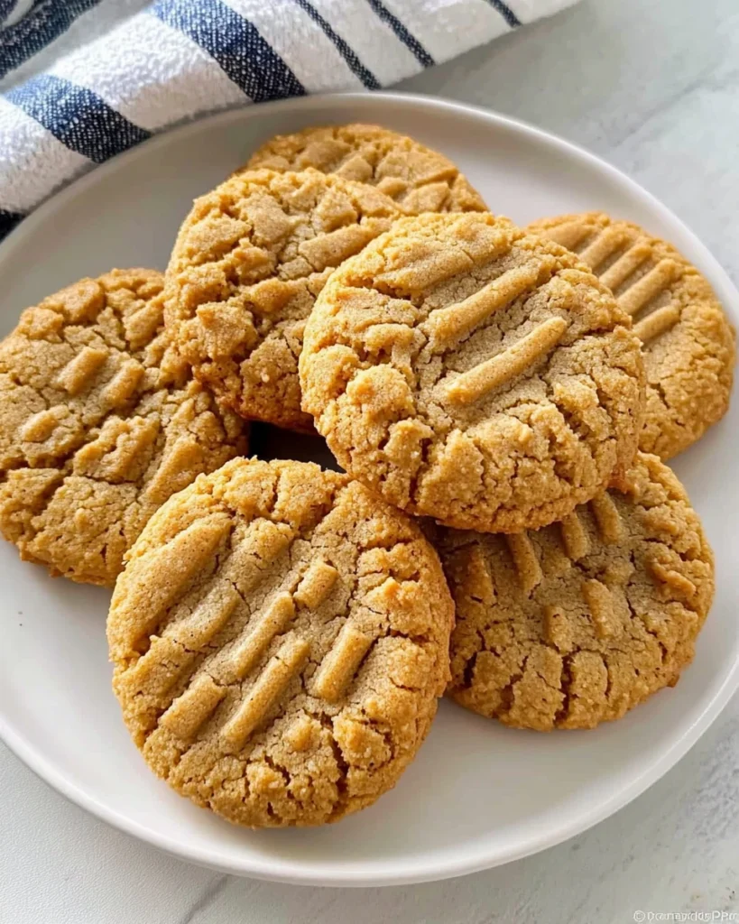 Air Fryer Peanut Butter Cookies