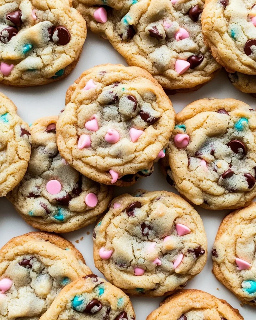 Cake Batter Chocolate Chip Cookies