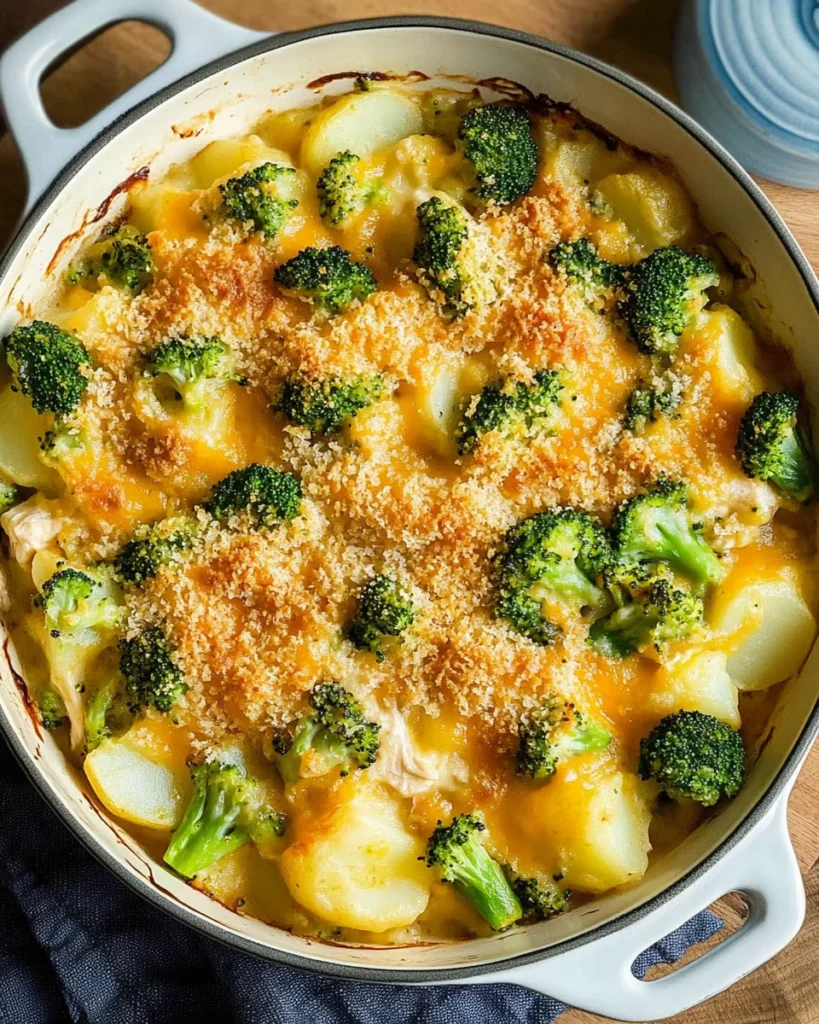 Chicken Broccoli Potato Casserole