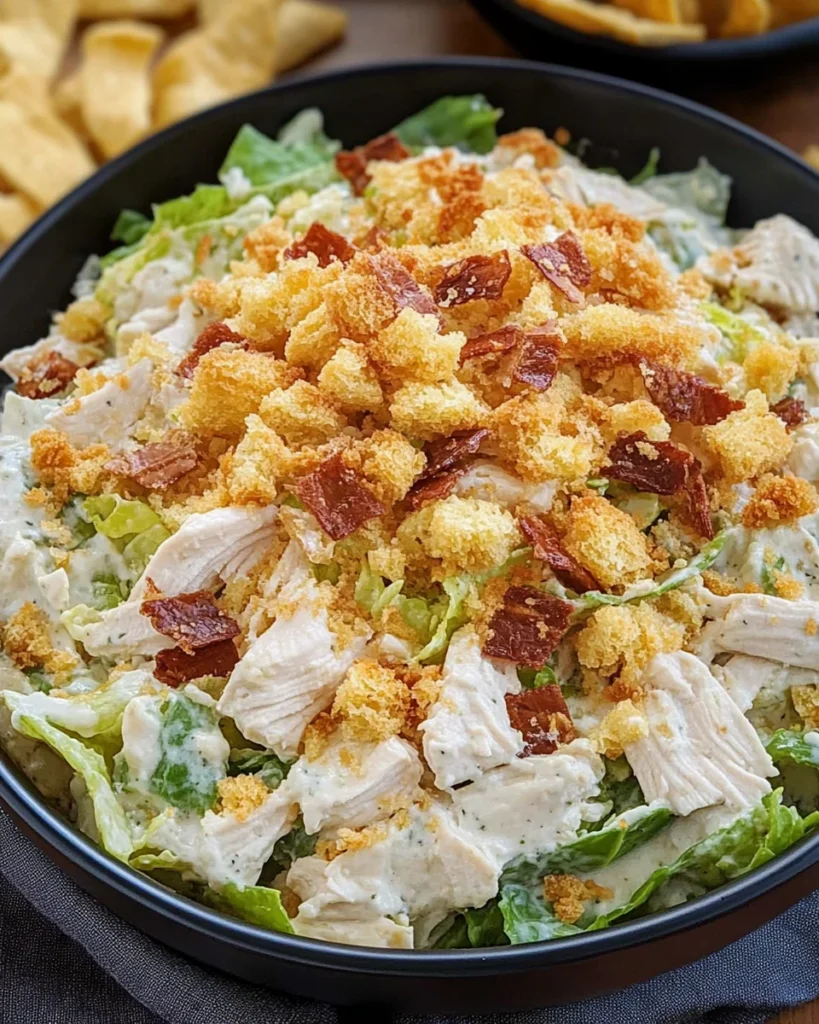Chicken Caesar Salad Dip