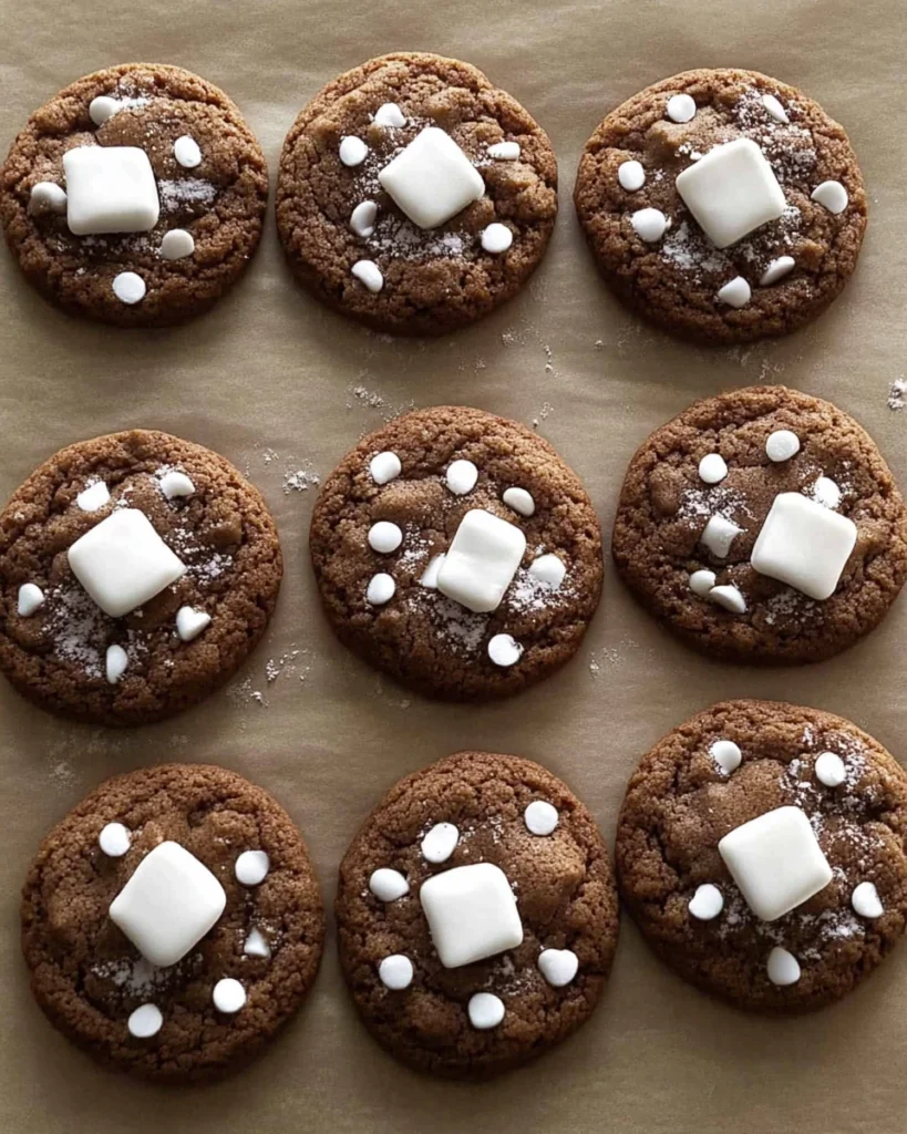 Cozy Hot Cocoa Cookies