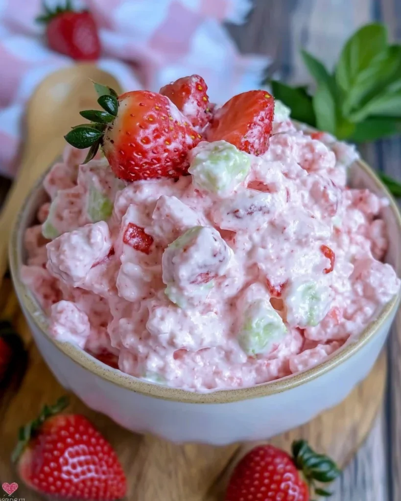 Easy Strawberry Fluff