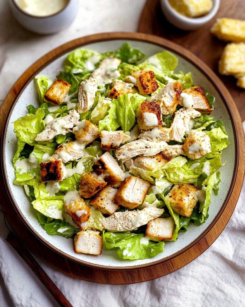 Gluten Free Chicken Caesar Salad