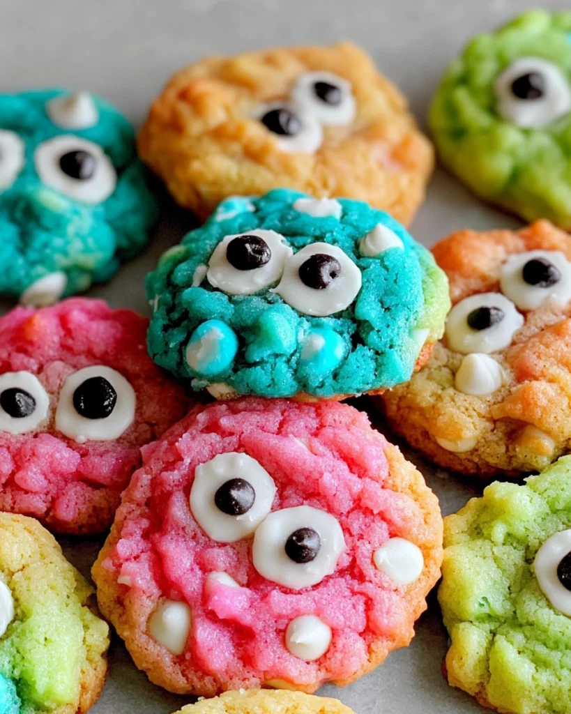 Gooey Monster Cookies