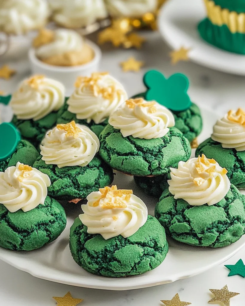 Green Velvet Cookies