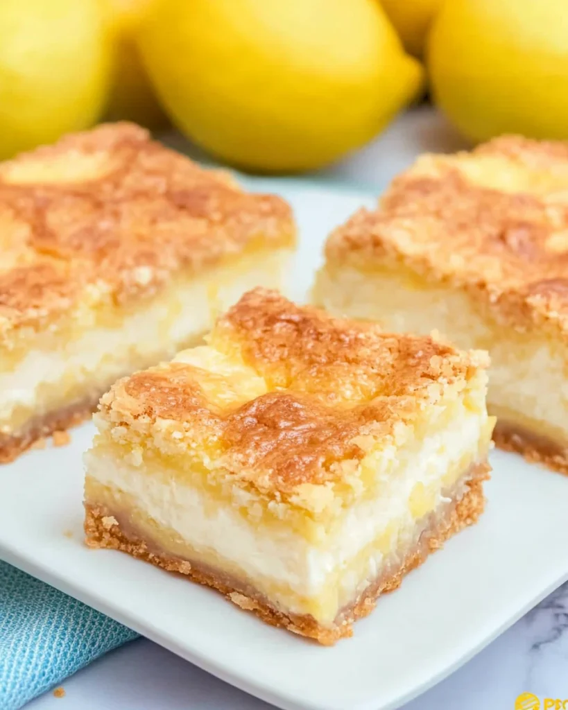 Lemon Cheesecake Bars