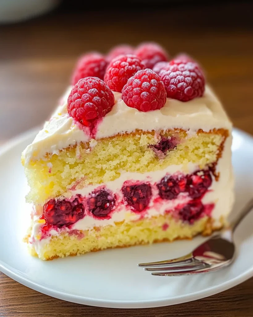 Lemon Raspberry Cake