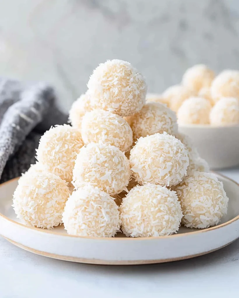 No-Bake Coconut Balls