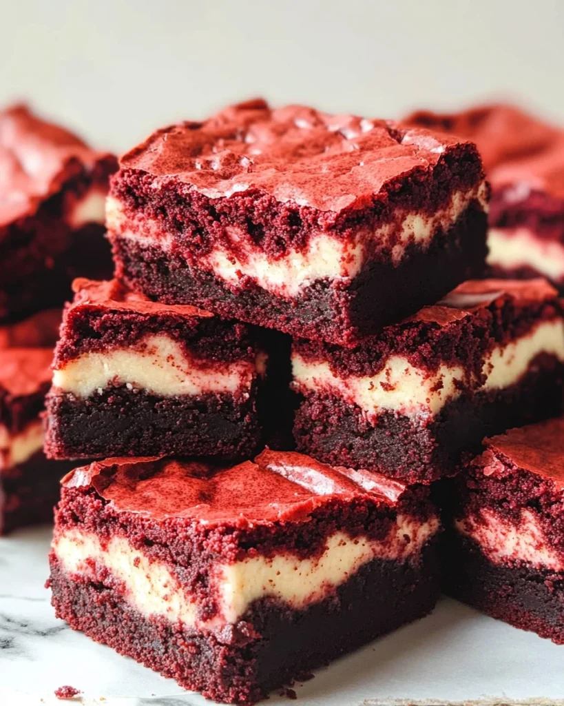 Red Velvet Brownies