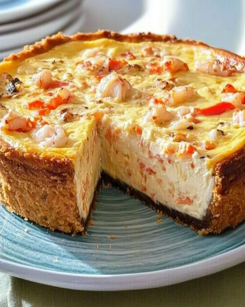 Savory Seafood Cheesecake
