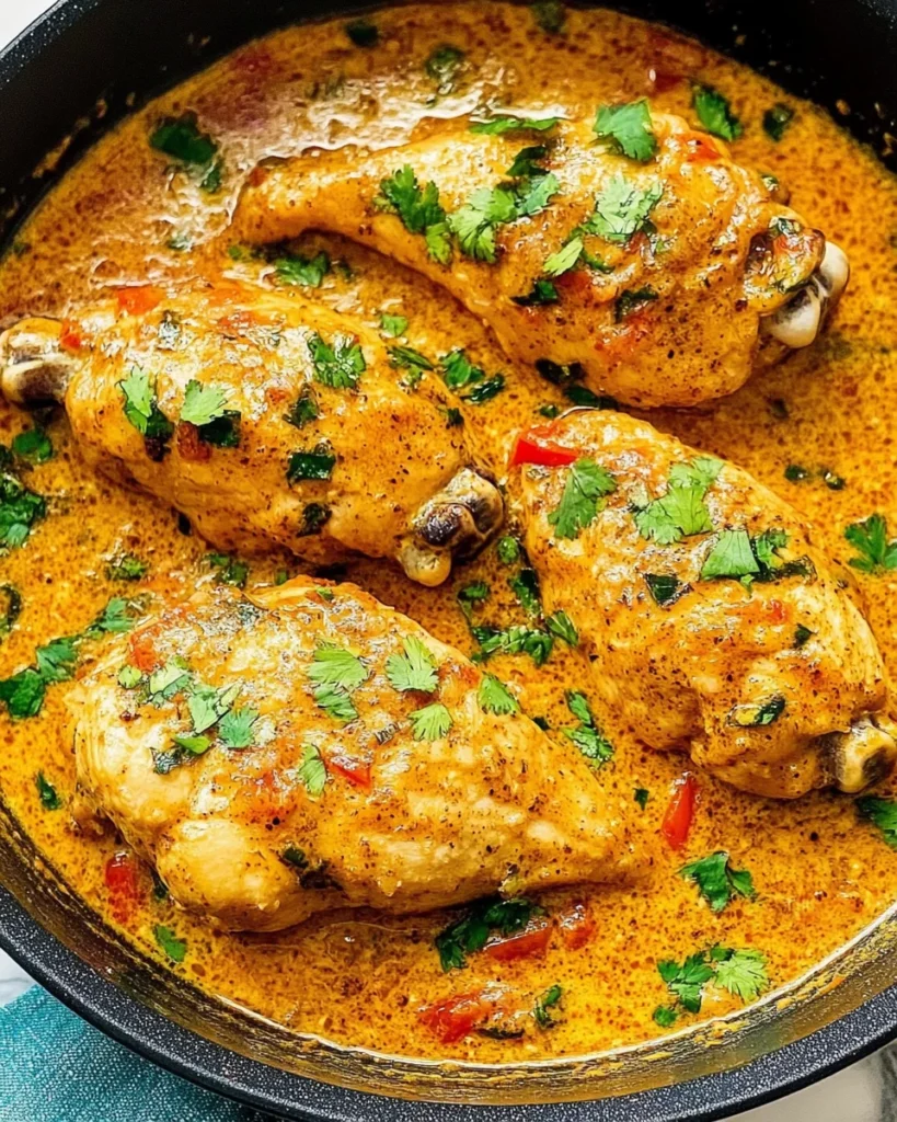Spicy Brazilian Coconut Chicken
