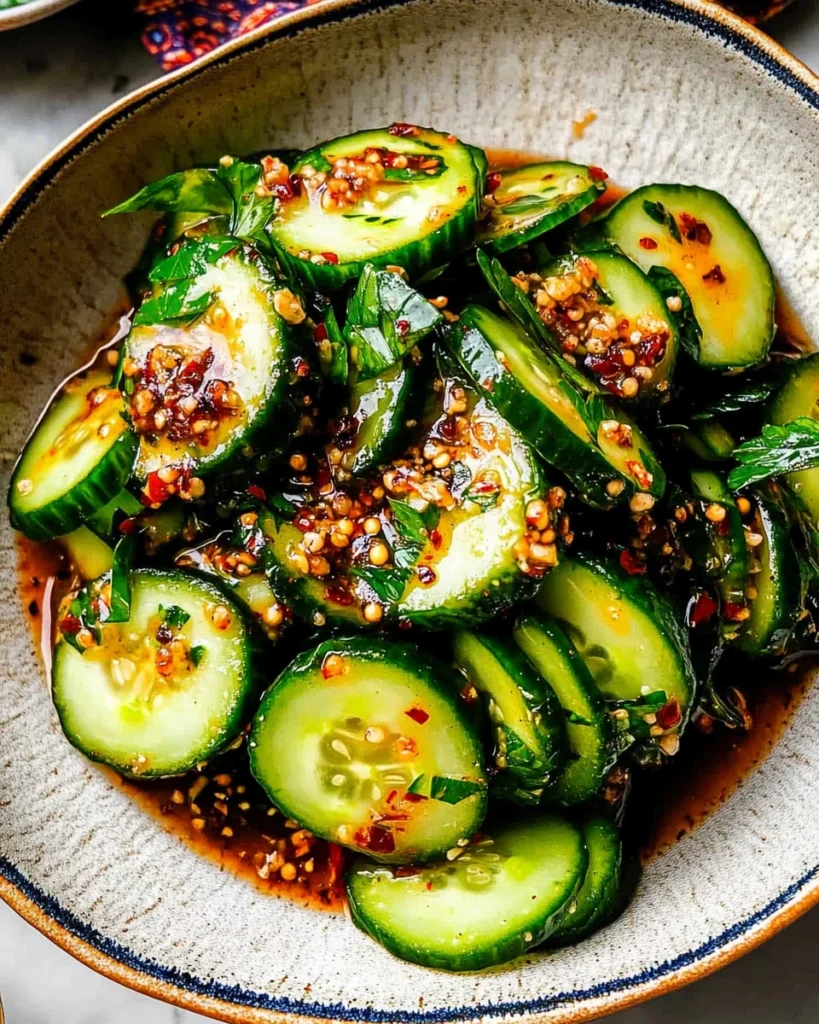 Spicy Cucumber Salad