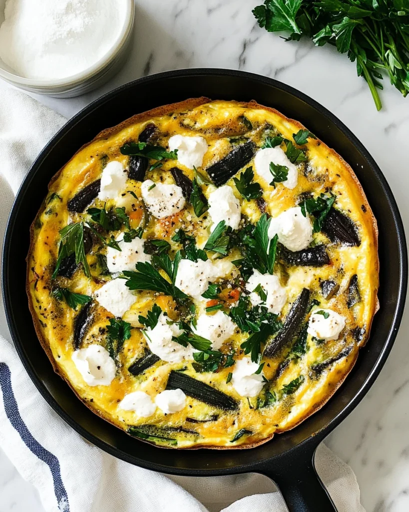 Spring Vegetable Frittata