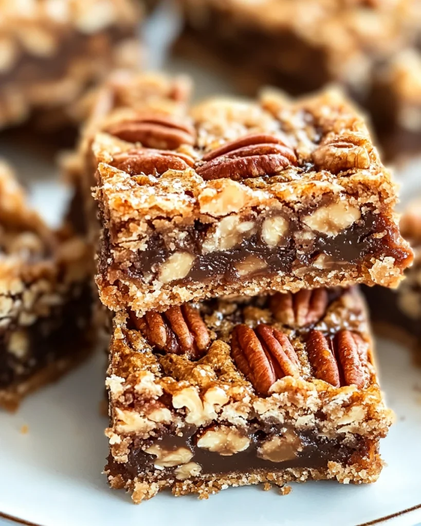 Toffee Pecan Dream Bars