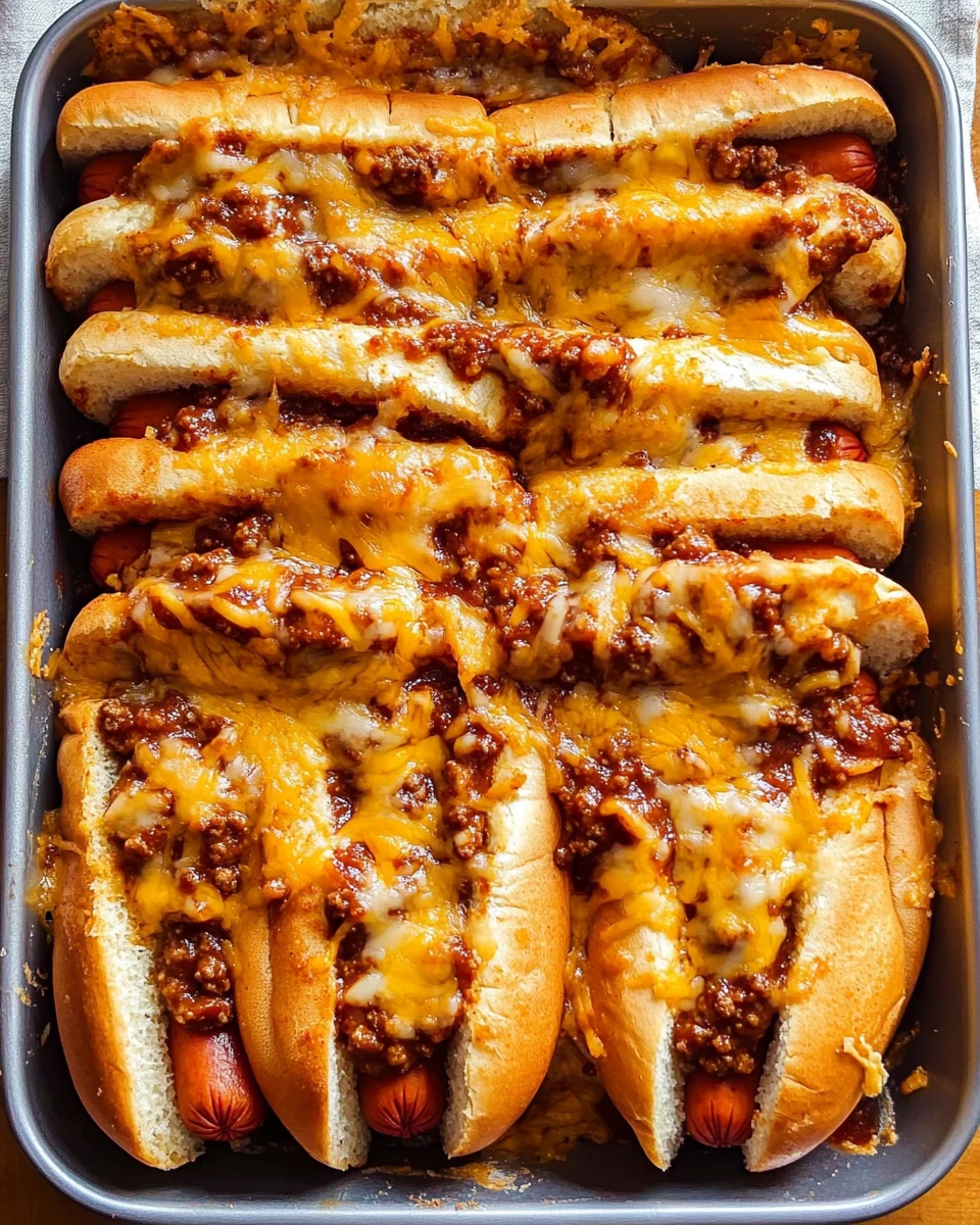 Baked Chili Dogs