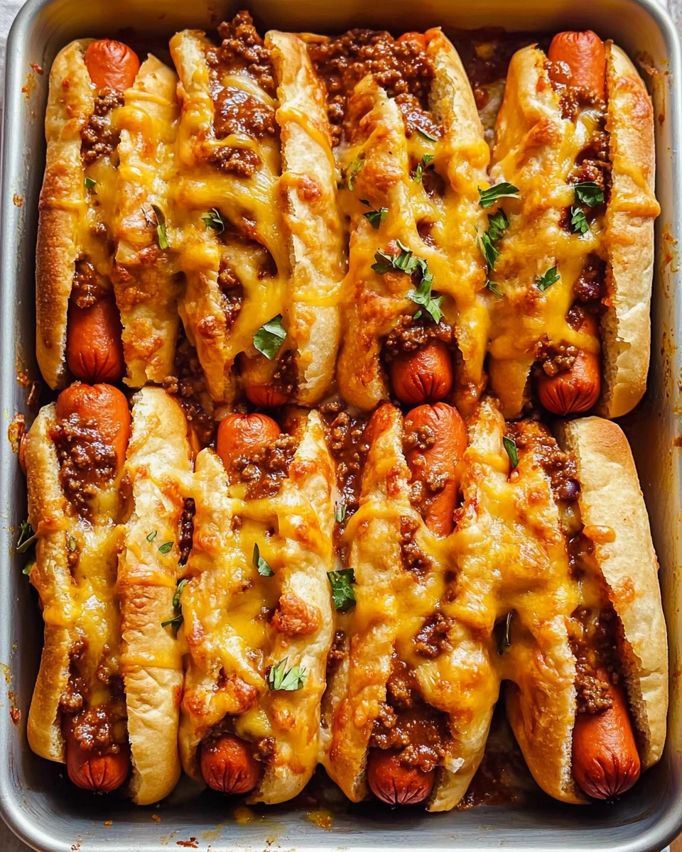 Baked Chili Dogs