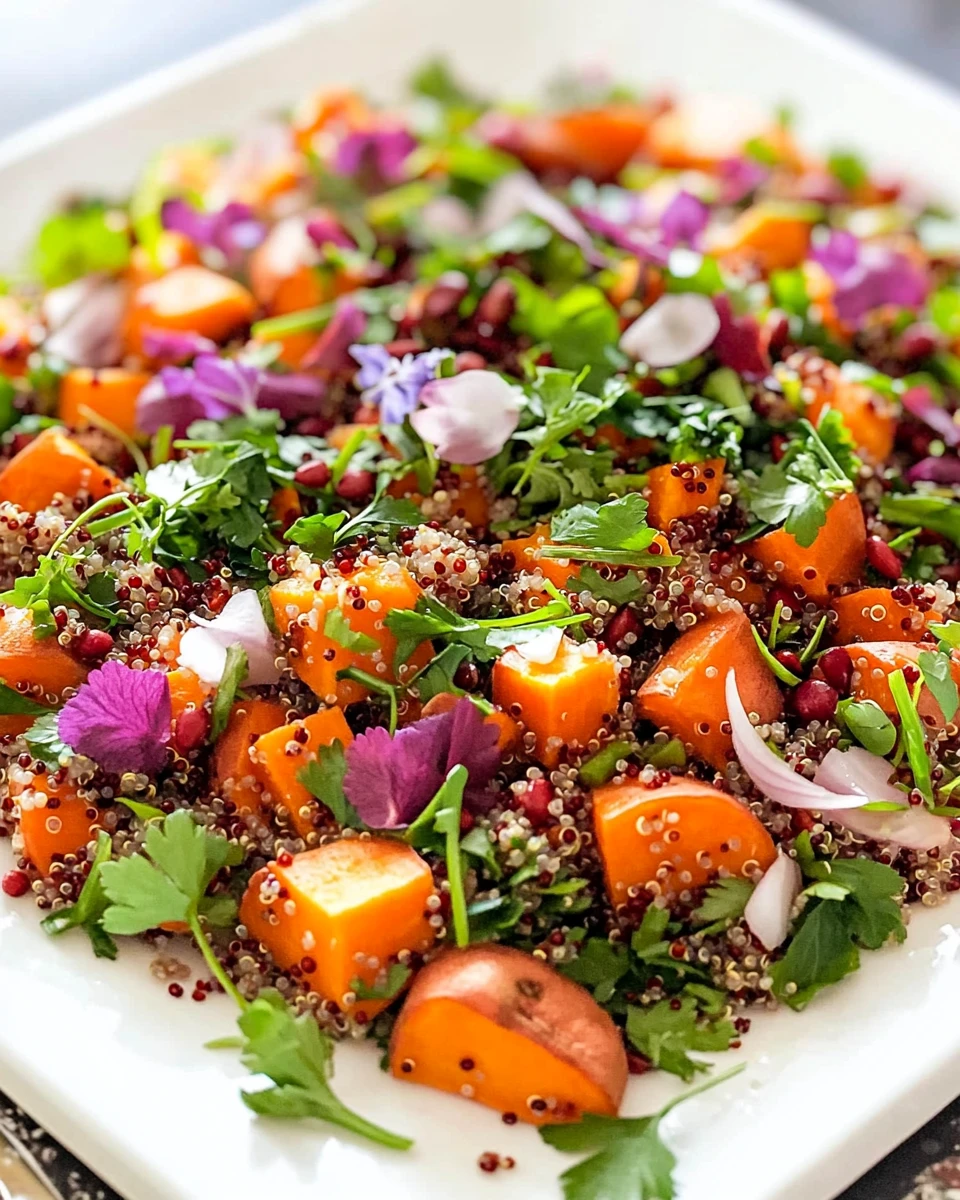 Ballymaloe Quinoa Sweet Potato Salad