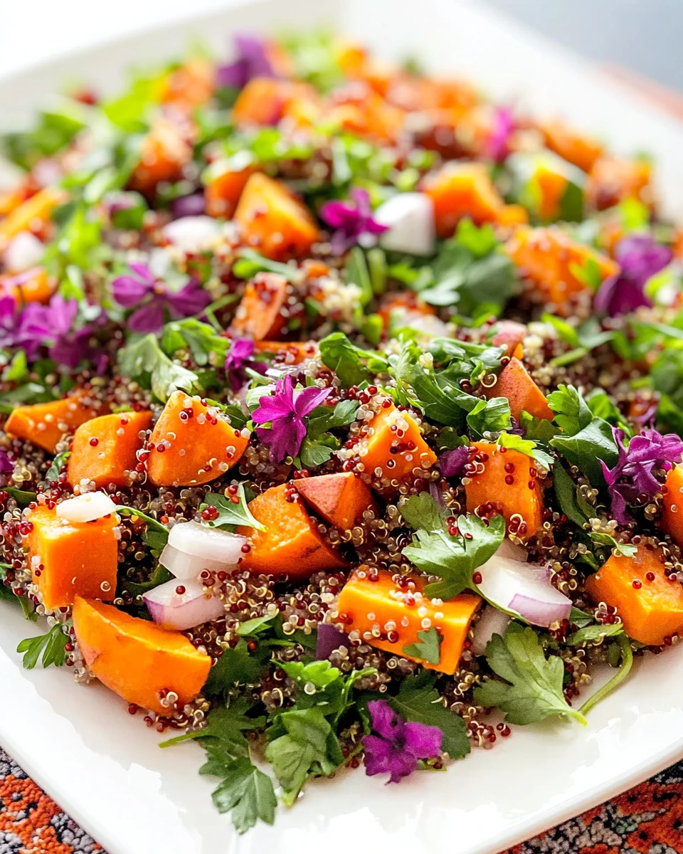 Ballymaloe Quinoa Sweet Potato Salad