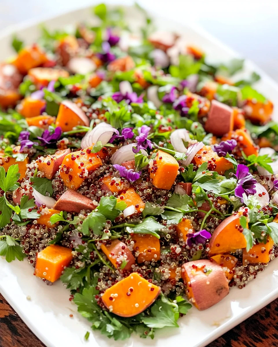 Ballymaloe Quinoa Sweet Potato Salad