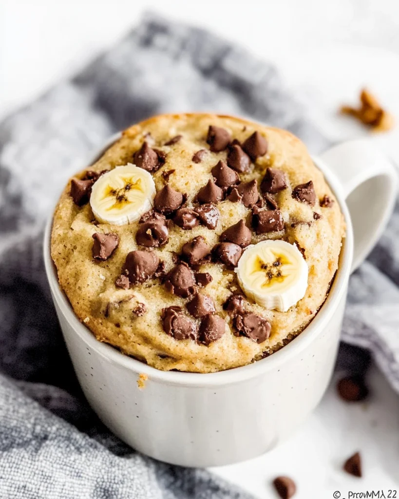 Banana Bread Mug Cake (Vegan)