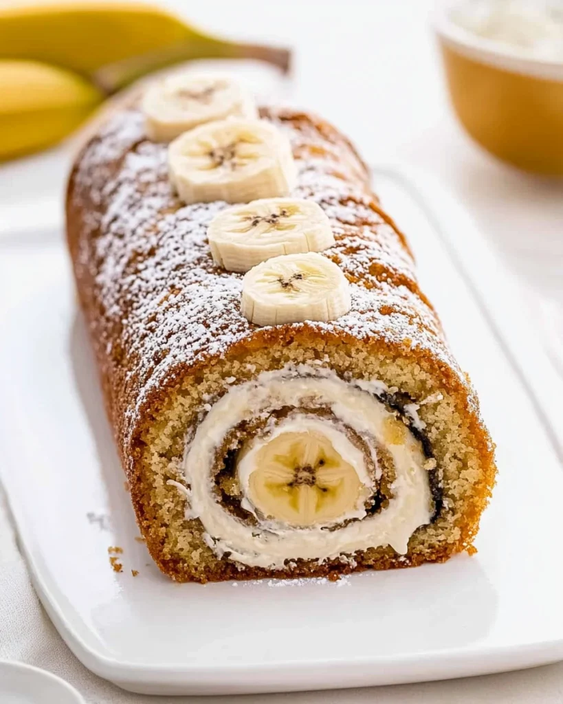 Banana Cake Roll