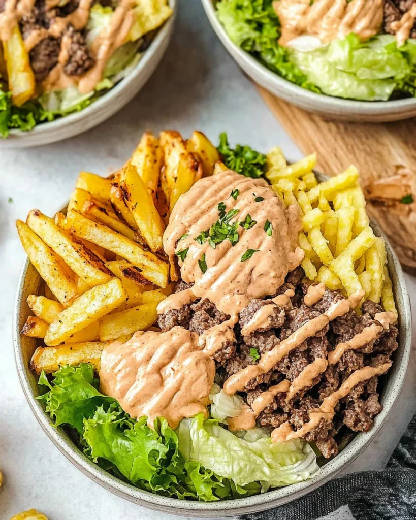 Burger Bowls