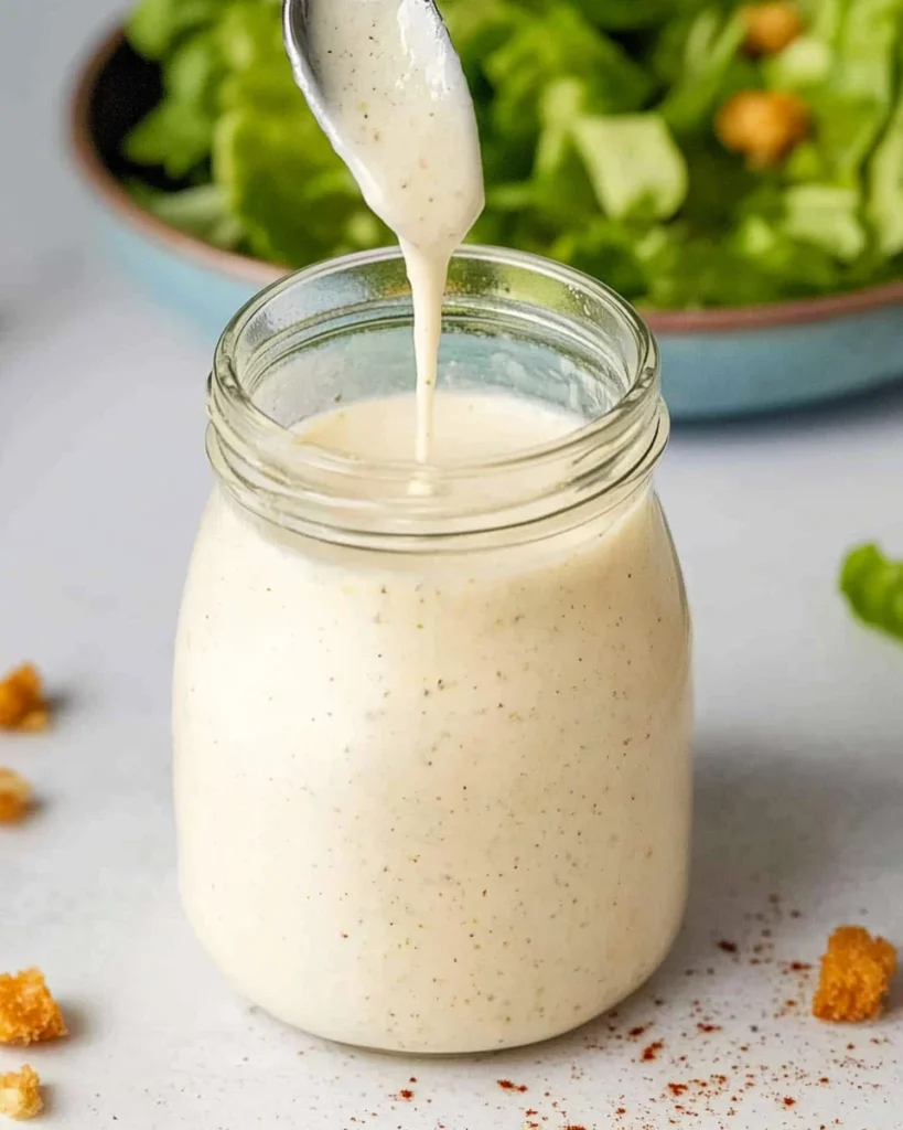 Caesar Salad Dressing Without Anchovies