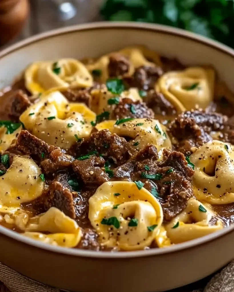 Cheesesteak Tortellini